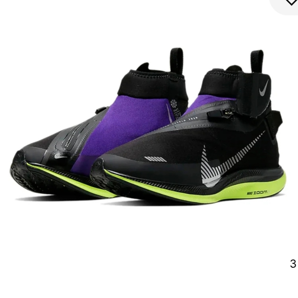 Nike Zoom Pegasus Turbo Shield WP 'Black Voltage Purple'